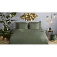 Descanso Bettwäsche "Hotel Sevilla" - Grün - (240x220 cm) - 100 % Baumwolle
