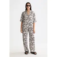 Scotch & Soda Printed Fluid Kurzarmhemd