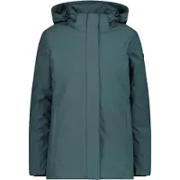CMP Damen wasserdichte Kapuzenjacke mit Reißverschluss