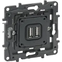 Legrand Einsatz 864024 Niloe Step USB-Ladesteckd.2400mA