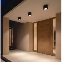 LEDS-C4 Cosmos Deckenstrahler - 25,8 W, Warmweiß, 2061 lm, IP66, Grau