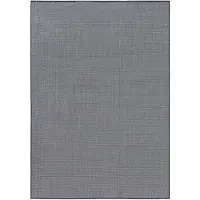 Benuta In- & Outdoor Teppich Lou Blau 140x200 cm Teppich Wohnzimmer Outdoorteppich Rechteckig Muster Modern Kurzflor Skandinavisch