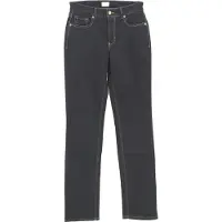 MAC Stretch-Jeans "Melanie", Damen, Gr. 36, Länge 34, blau (dunkelblau rinsed), Denim/Jeans, Obermaterial: 98% Baumwolle, 2% Elasthan, clean, figurbetont lang, Jeans Stretch-Jeans, Gerade geschnitten