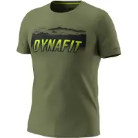 Dynafit - Transalper Graphic S/S Tee - Funktionsshirt Gr M oliv