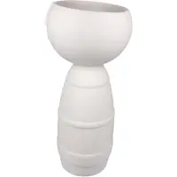 Goebel Vase Studio 8 - Klaus, Biskuit-Porzellan, Weiss, 30 cm, 30800341