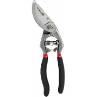 Schmith Premium Gartenschere 215 mm | SK5 Geschmiedet | Gartenschere Heckenschere Astschere Baumschere | Rasenschere Heckenschneider Rosenschere Unkraut