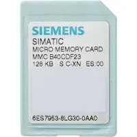 Siemens S7 Micro Memory Card,512KB, 512 GB, MMC, Türkis