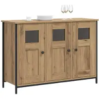 vidaXL Sideboard Artisan-Eiche 100 x 35 x 70 cm Holzwerkstoff