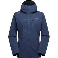 La Sportiva Helixir Shell Jkt W, Night Sky/Chalk, XS, Mountaineering, Apparel, Top, Woman -
