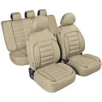 Lampa De-Luxe Sport Edition Sitzschonbezug Vorne und Hinten Universal Beige Sitzbezug