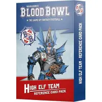 Games Workshop Blood Bowl Hochelfen-Team-Referenzkarten
