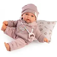 MuÑecas Antonio Juan Weiche Petit-puppe Mit Kapuzenpullover