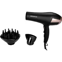 Aigostar Monique Ionen-Haartrockner 2400W professioneller Föhn mit Diffusor Kaltstufe Schwarz