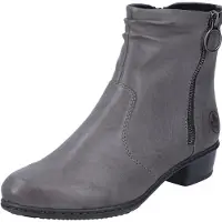 Rieker Stiefelette Boots, Blockabsatz, mit praktischem Innen-Reißverschluss