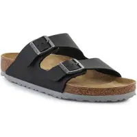 Birkenstock Arizona Birko-flor OS black/light gray (960) Normal 43