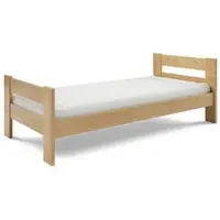 Masseno Kinderbett OSCARO 90x200 cm, Einzelbett für Mädchen und Jungs, Kiefernholz
