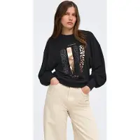 ONLY "ONLBROOKY L/S PRINT UB CS SWT", Baumwollmischung, regular fit