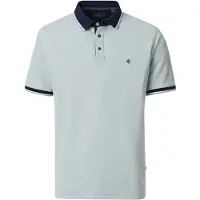 Casamoda Polo Piqué Contrast Hellgrün - 5XL