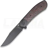Bestech Vestige - Blackwash - Red Marble CF Taschenmesser