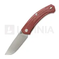 GiantMouse ACE Iona V2 Red Linen Micarta Taschenmesser