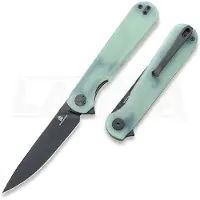 Bestechman Flick - PVD - G10 Taschenmesser, jade