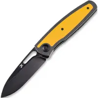 Kansept Knives Mato Twill CF/Yellow G-10 Taschenmesser