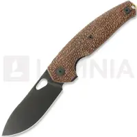 GiantMouse ACE Jagt Burlap Micarta Taschenmesser, PVD