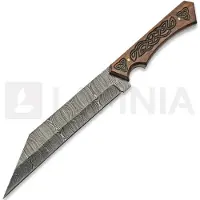 Damascus Celtic Sailor's Seax Messer
