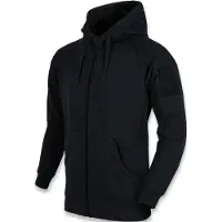 Helikon Tex Urban Tactical Hoodie Lite FullZip XXL, schwarz