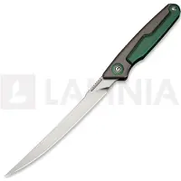 CIVIVI Shawka Taschenmesser, Gray & Green Aluminum, Satin