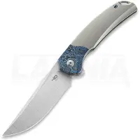 Bestech Supernova - Satin - Titanium + Zirconium Timascus Taschenmesser