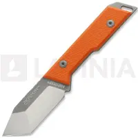 NN Knives Proto City Tanto Messer, Orange G-10