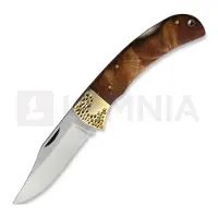 Marbles Large Lockback Burl Wood Taschenmesser