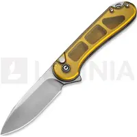 CIVIVI Button Lock Elementum II, Polished Ultem, Satin