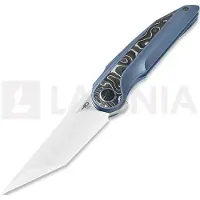 Bestech Blind Fury - Stone Wash + Satin - Blue Marble CF