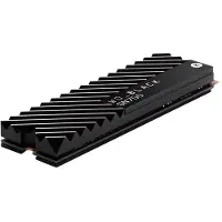 WD BLACK SN750 NVMe SSD mit Kühlkörper 1 TB, 3470 MB/s
