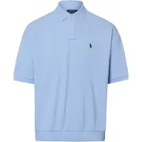 Ralph Lauren für Herren. 710B18907005 Relaxed Fit Piqué-Poloshirt blau (XXL), Lässig, Baumwolle, Kurzarm