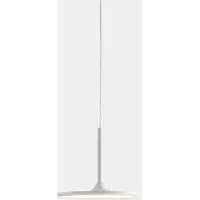 LEDS-C4 Net LED-Pendellampe in mattem Weiß Ø 25 cm