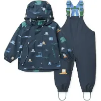 Liewood Manu Regenset, Cars/Classic Navy, 98