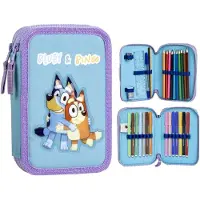 Bluey Cerda Group Bluey Federmäppchen Lila Mann Lila One Size