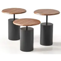 JVmoebel Couchtische Rund Modern Elegant Komfort Stilvoll Schwarz Wohnzimmer