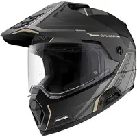 Sena Outlander Helm M Unisex Glasfaser schwarz, M