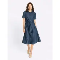 Sieh an! Jeans-Kleid in blue-stone-washed | Gr.: 44