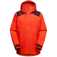 La Sportiva Supercouloir GTX Pro Jkt W, Style T03, Farbe 322900 Cherry Tomato/Carbon, Größe L,