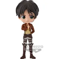 Banpresto Q Posket Attack On Titan Eren Yeager Vol2 Figur 14 Cm