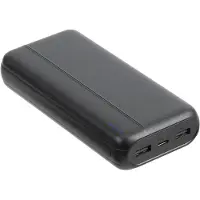Rivacase VA2071 Powerbank 20000 mAh Schwarz