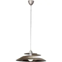 FABAS LUCE Aragon Pendelleuchte aus Metall und Bronzeglas, E27 60W Fassung, modernes und elegantes Design für den Innenbereich, Schutzart IP20, Durchmesser 53 cm