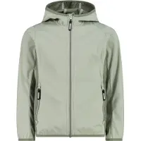 CMP - Girl's Jacket Fix Hood Light Softshell - Softshelljacke Gr 116 grau