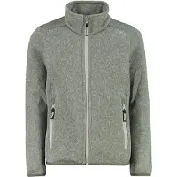 CMP - Girl's Jacket Jacquard Knitted - Fleecejacke Gr 140 grau