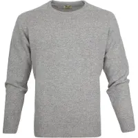 William lockie Pullover Lammfell Grau - 3XL